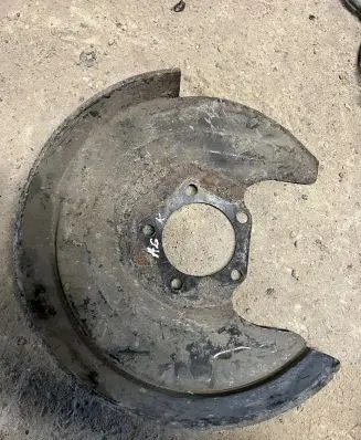 Audi A6 S6 C5 4B Rear brake disc plate dust cover 