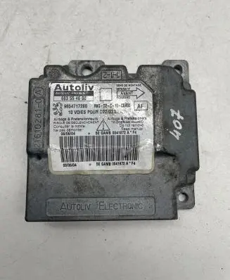 Peugeot 407 Engine control unit/module 9654717280 603554600