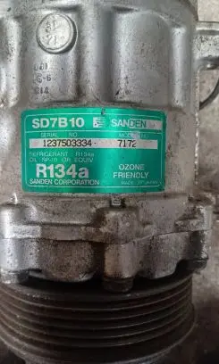 Skoda Fabia Mk1 (6Y) Air conditioning (A/C) compressor (pump) SD7b107172 1237503334