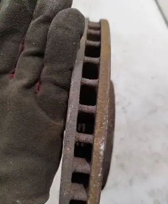 Nissan Qashqai Front brake disc