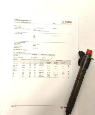 Volvo V60 Fuel injector 0445116016 CRL318