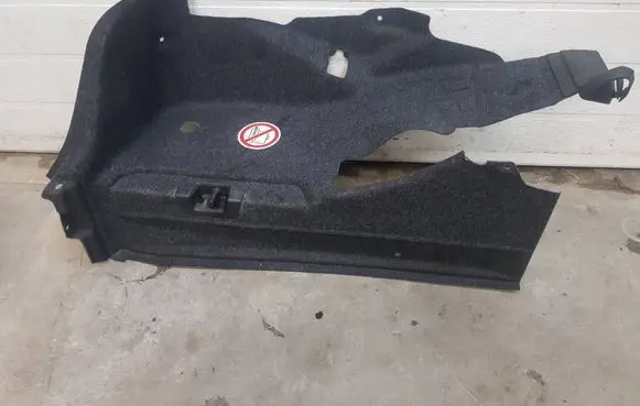 Volkswagen Eos Trunk/boot side trim panel 1Q0867427R
