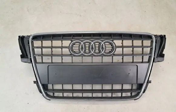 Audi A5 8T 8F Front bumper upper radiator grill 8T0853651E G181