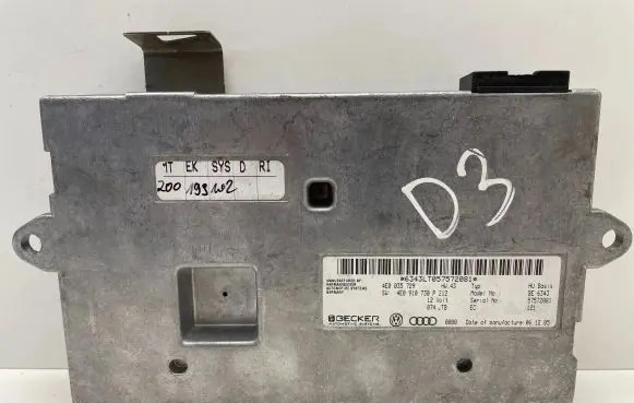 Audi A8 S8 D3 4E MMI control unit 4E0035729 4E0910730P