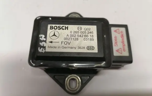 ESP acceleration yaw rate sensor