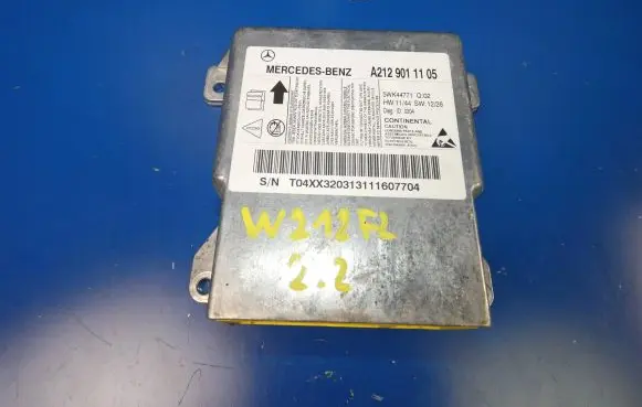 Mercedes-Benz E W212 Airbag control unit/module 5WK44771 A2129011105