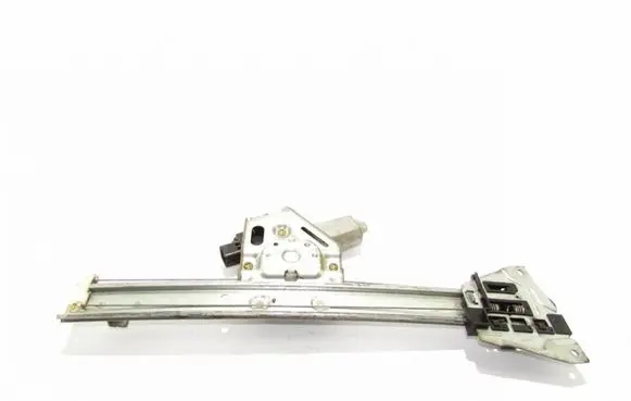 Rear window lifting mechanism without motor