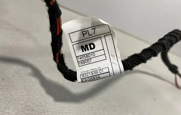 BMW 4 F32 F33 Sound system wiring loom 9321936 9321939 74558010