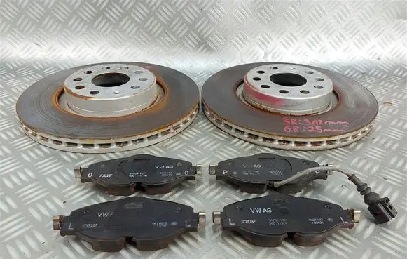 Volkswagen Golf VII Front brake disc 1K0615301AA