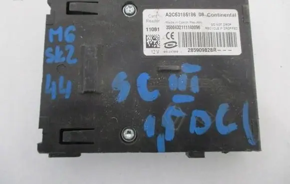 Renault Megane III Ignition key card reader 285909828R