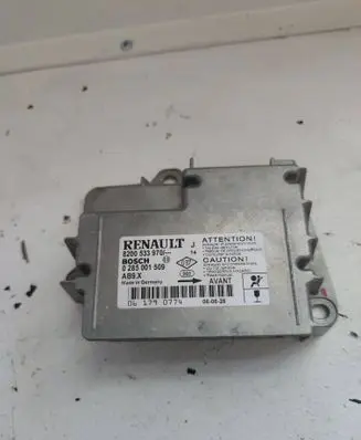 Renault Modus Airbag control unit/module 8200533970 0285001509
