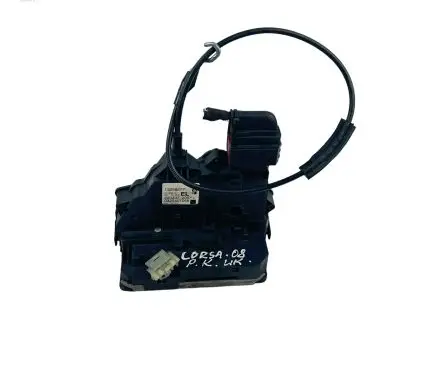 Opel Corsa D Front door lock 13258277 2C1636101 0325407955
