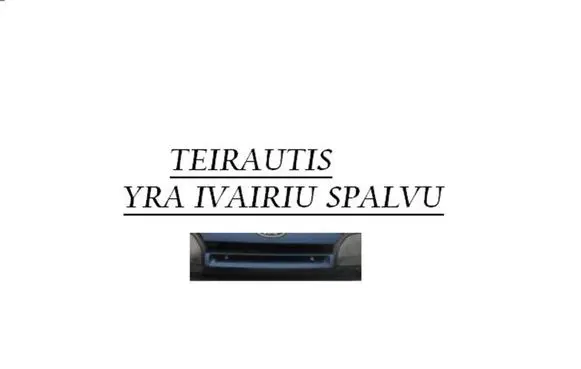 Ford Scorpio Front bumper upper radiator grill