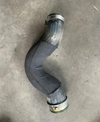 Porsche Cayenne (92A) Intercooler hose/pipe 7P0145968A