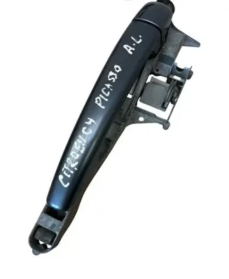 Rear door exterior handle