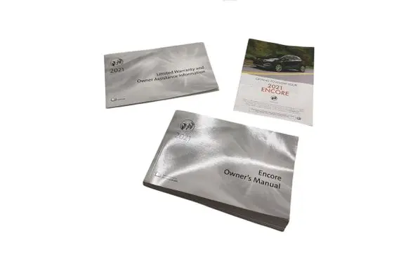 Buick Encore I Owners service history hand book 