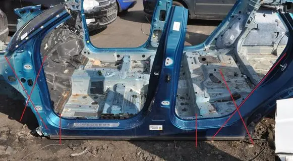 Peugeot 3008 III Side car body part 