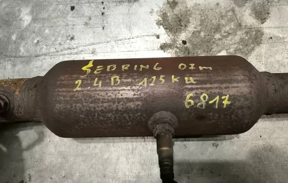 Chrysler Sebring (JS) Catalyst/FAP/DPF particulate filter 5E0R1NG 6814 2443425KK