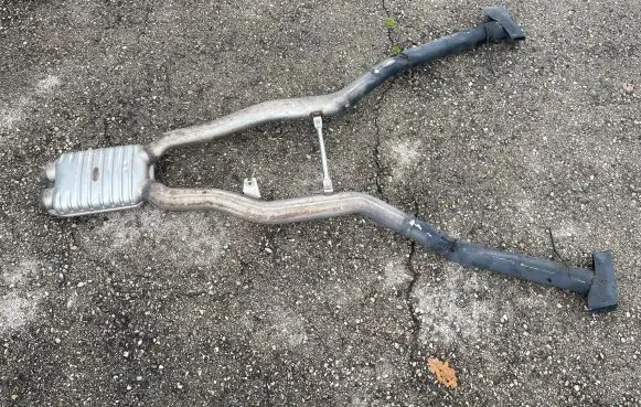 BMW 6 F06 Gran coupe Muffler/silencer 7629376 1830 90653602