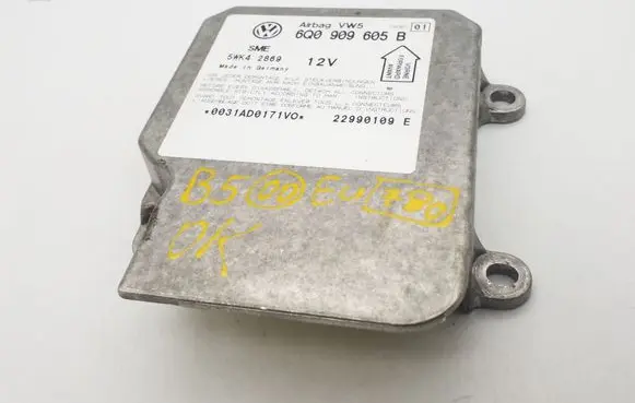 Volkswagen PASSAT B5.5 Airbag control unit/module 6Q0909605B 5WK42869