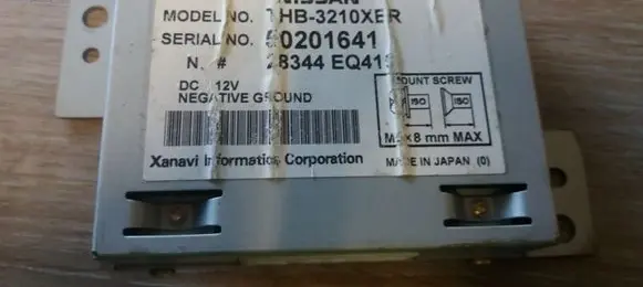 Nissan X-Trail T30 GPS navigation control unit/module THB3210XER 50201641