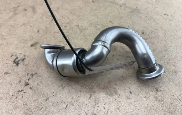 BMW 5 E60 E61 EGR valve line/pipe/hose 2354039 11712354039