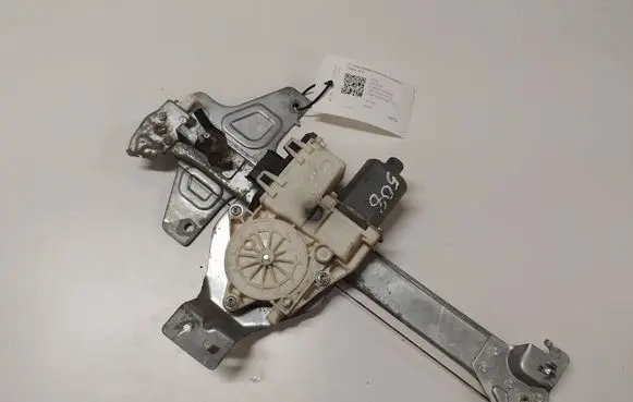 Citroen C4 I Rear door window regulator with motor 9647444380 0130822239