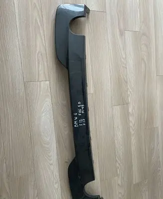 BMW 6 F12 F13 Rear bumper lower part trim 51128050377