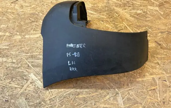 Peugeot Partner Rear bumper corner part panel trim 9682044077