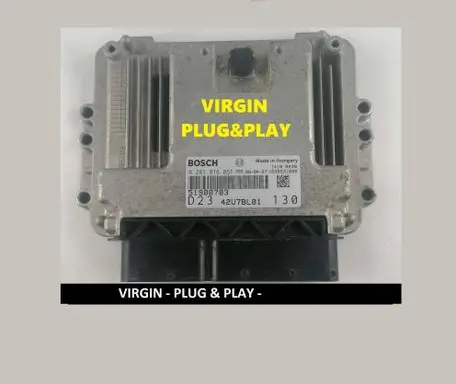 Fiat Ducato Engine control unit/module ECU 51900703 0281016051 42U7BL01