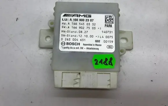 Mercedes-Benz ML W166 Parking PDC control unit/module A1669002307 A1665450332 A1669027503
