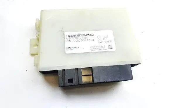 Mercedes-Benz S W222 Other control units/modules a0009007604 a0009011703