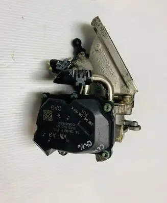 Volkswagen Golf VII Throttle valve 04L128059K