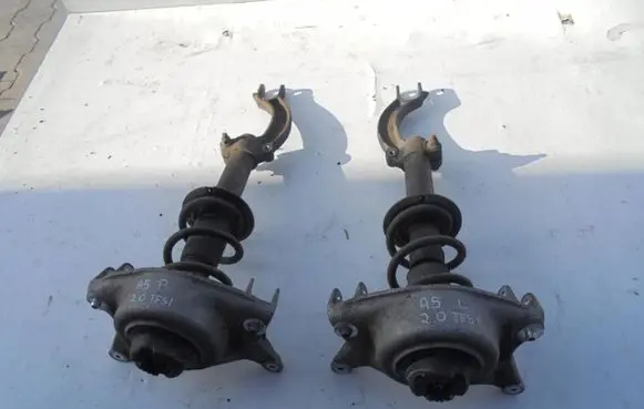 Audi A5 8T 8F Front shock absorber with coil spring MCPERSON