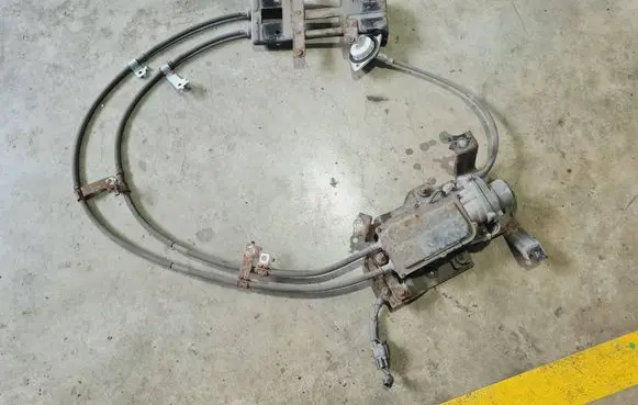 Nissan Leaf I (ZE0) Hand brake control module 