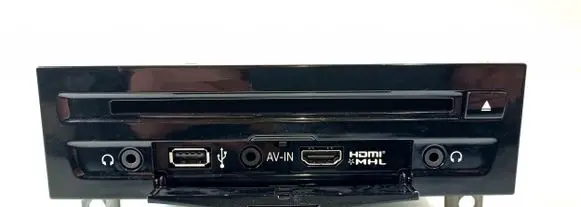 Navigation unit CD/DVD player