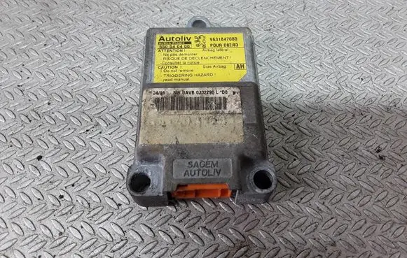 Peugeot 406 Airbag control unit/module 9631847080 550540400