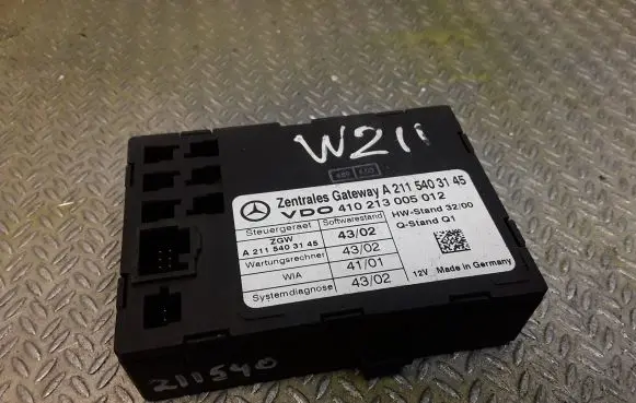 Mercedes-Benz E W211 Gateway control module 2115403145 A2115403145
