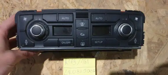 Audi A8 S8 D3 4E Climate control unit 4E0820043F