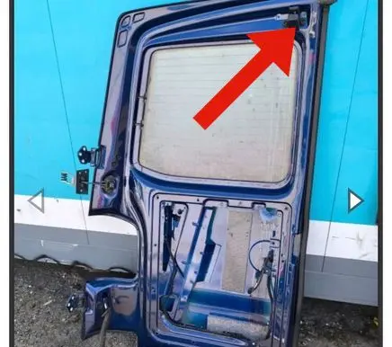 Volkswagen Transporter - Caravelle T5 Loading door lock 7H0827532