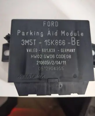 Ford Focus C-MAX Parking PDC control unit/module 3M5T15K866BE 0512904955 601839