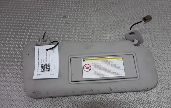 Peugeot 407 Sun visor
