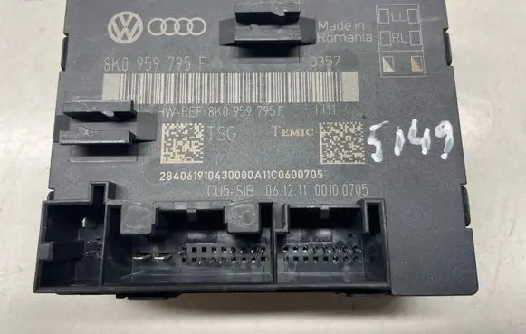 Audi A4 S4 B8 8K Door control unit/module 8K0959795F 8K0959795G