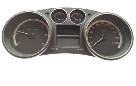 Peugeot 308 Speedometer (instrument cluster) 9665107480 503001550308 TN79G939