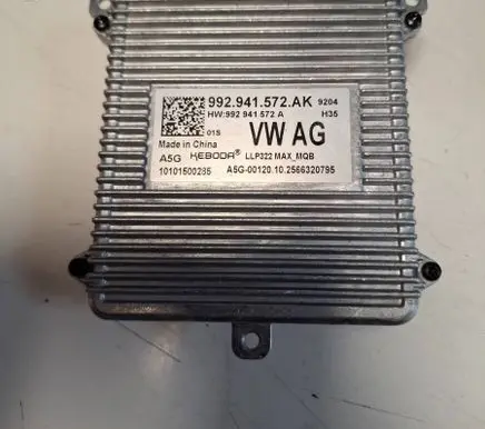 Volkswagen Golf VIII Headlight ballast module Xenon 992941572AK