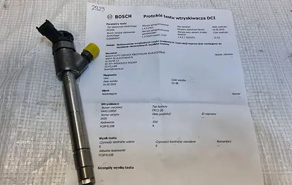 Opel Corsa F Fuel injector 9828959880