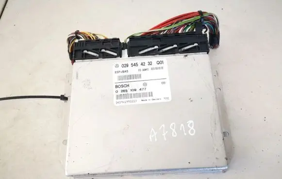 Mercedes-Benz A W168 ESP (stability system) control unit 0295454232 0265109477