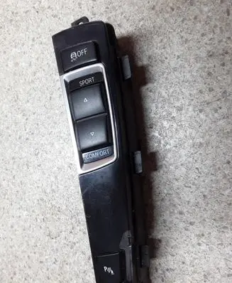 BMW 7 F01 F02 F03 F04 Suspension ride height/mode switch 9201489