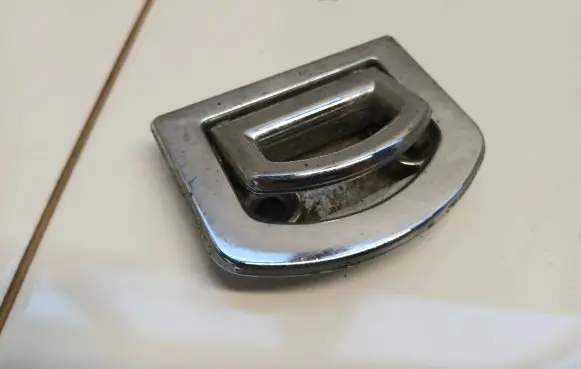 Volkswagen Touareg I Tie down hook / loop 1J0864203D 8E0864203