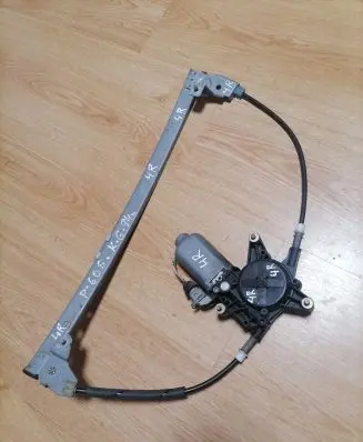 Peugeot 605 Rear door window regulator with motor 19149 400221